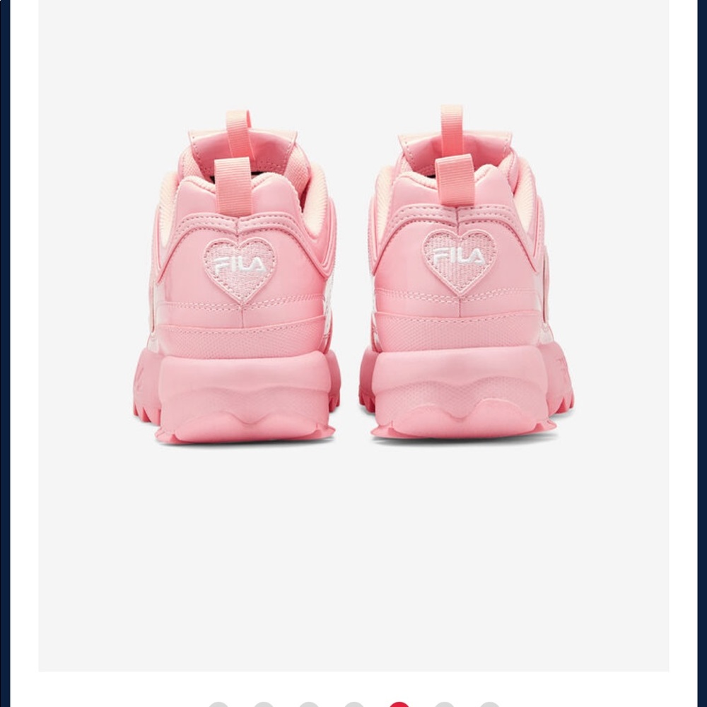 ISO Fila Disruptor 2  Pink Heart in 8, 8.5 or 9